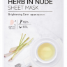 Маска для лица MISSHA Herb In Nude Sheet Mask (Brightening Care) 