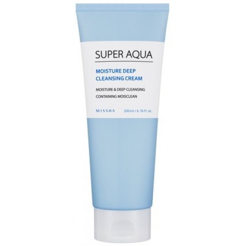 Очищающий крем для лица MISSHA Super Aqua Moisture Deep Cleansing Cream