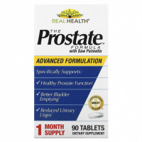Real Health, The Prostate, комплекс для здоровья простаты, с сереноей, 90 таблеток