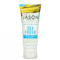 Jason Natural, Sea Fresh, укрепляющая зубная паста, со вкусом мяты, 85 г (3 унции)