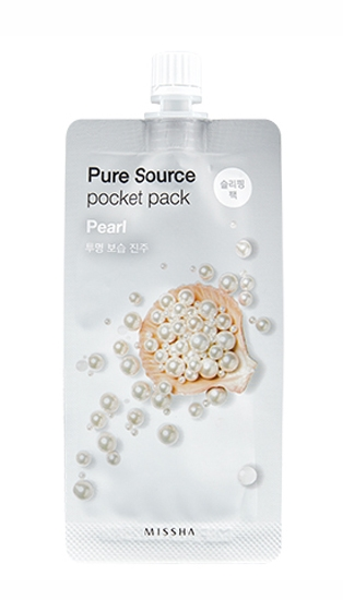 Маска для лица MISSHA Pure Source Pocket Pack (Pearl) 