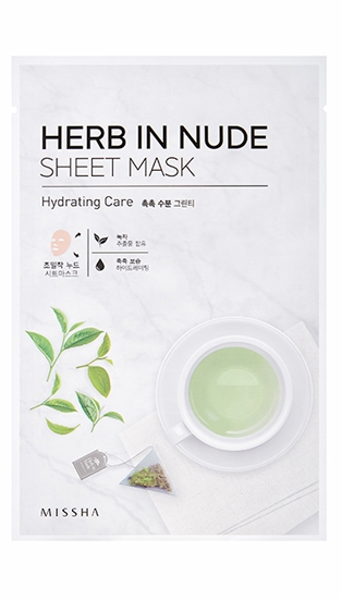  Маска для лица MISSHA Herb In Nude Sheet Mask (Hydrating Care) 