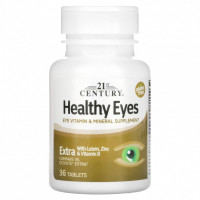 21st Century, Healthy Eyes, Extra, добавка с повышенной силой действия для здоровья глаз, 36 таблеток