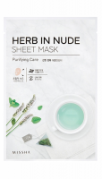 Маска для лица MISSHA Herb In Nude Sheet Mask (Purifying Care) 
