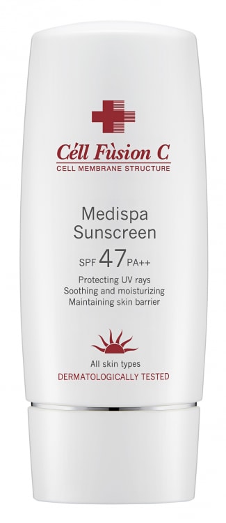 Солнцезащитный наноэмульсионный крем для чувствительной кожи 70 ml Cell Fusion C Medispa Sunblock SPF47/PA++
