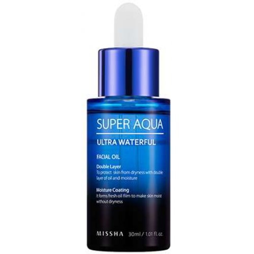 Увлажняющее двухфазное масло для лица MISSHA Super Aqua Ultra Waterful Facial Oil