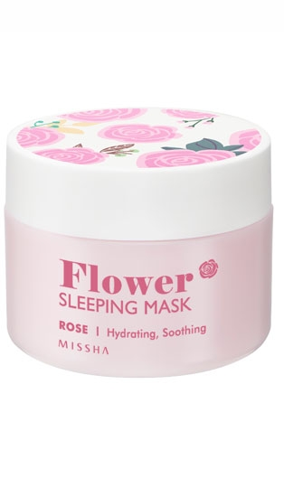  Ночная цветочная маска для лица MISSHA Flower Sleeping Mask (Rose) 