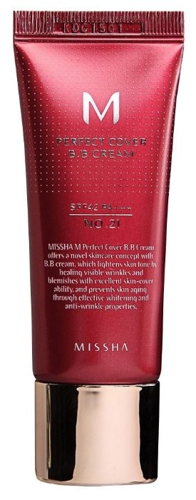 Тональный крем MISSHA M Perfect Cover BB Cream SPF42/PA+++ 20 ml