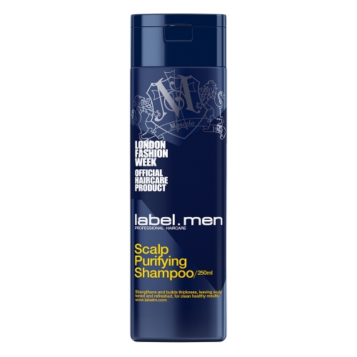 Мужской Шампунь для очищения кожи головы Scalp Purifying Shampoo label.m