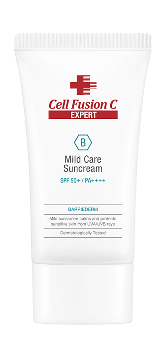 Крем солнцезащитный с церамидами Cell Fusion C Expert MILD CARE SUNCREAM SPF 50 ++++ РА++++