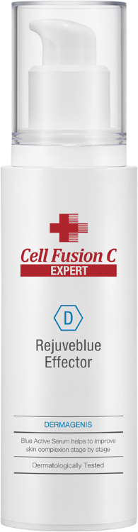Сыворотка успокаивающая восстанавливающая REJUVEBLUE EFFECTOR Cell fusion C Expert