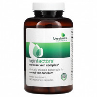 FutureBiotics, VeinFactors, Комплекс при варикозном расширении вен, 180 вегетарианских капсул