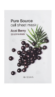 Увлажняющая маска для лица MISSHA Pure Source Cell Sheet Mask (Acai Berry) 
